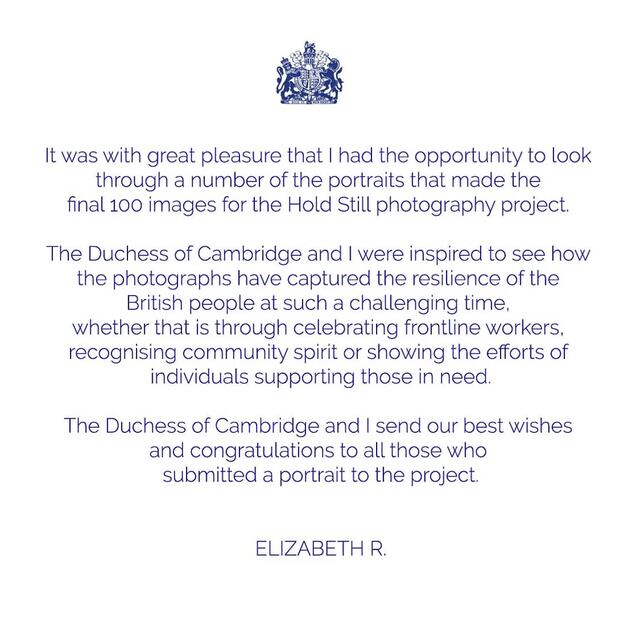 La reina Isabel II elogia a Kate Middleton por su proyecto de fotografía
