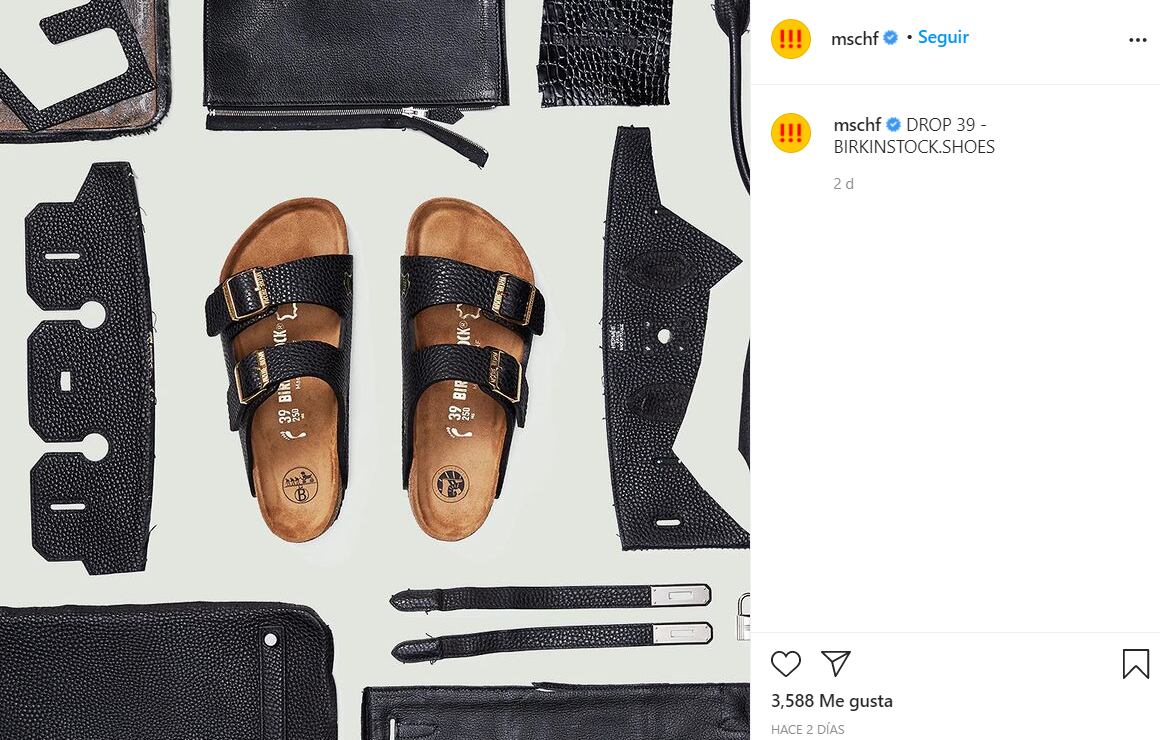 Así son las asombrosas sandalias Birkinstock, hechas con pedazos de bolsos Birkin