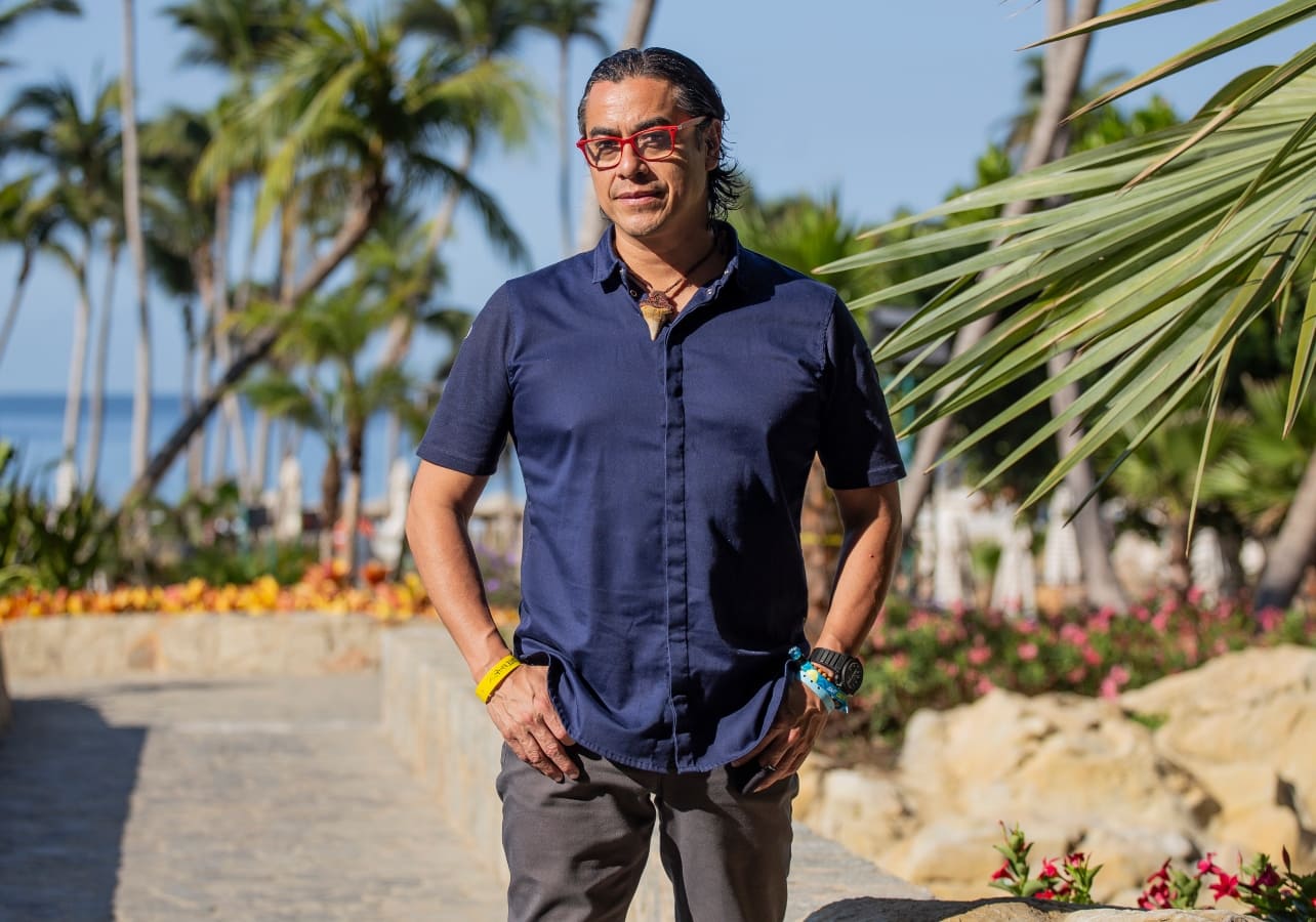 El chef Carlos Gaytán en Princess Mundo Imperial / Foto: Esteban Torreblanca