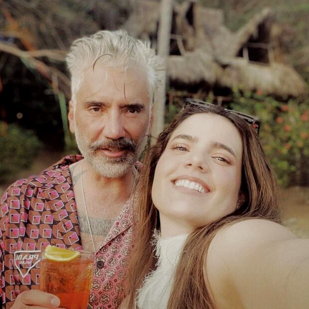 Camila Fernández junto a su papá Alejandro Fernández / Foto: Instagram
