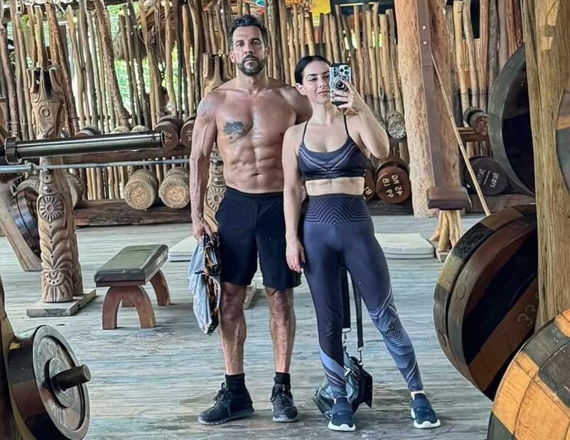 Claudia Lizaldi y Pedro Moctezuma / Foto: Instagram