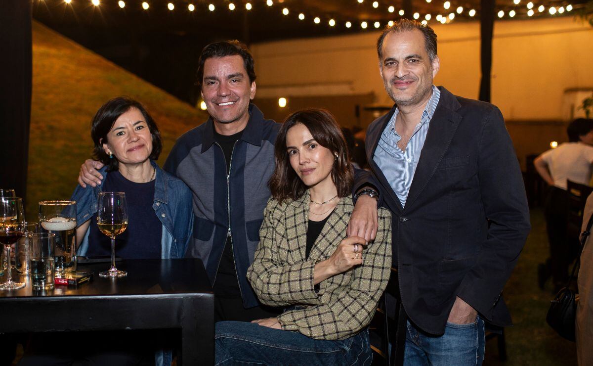 Aleida Flores, Rafael Medina, Andrea Echeverría y Pablo Porras / Foto: Esteban Torreblanca