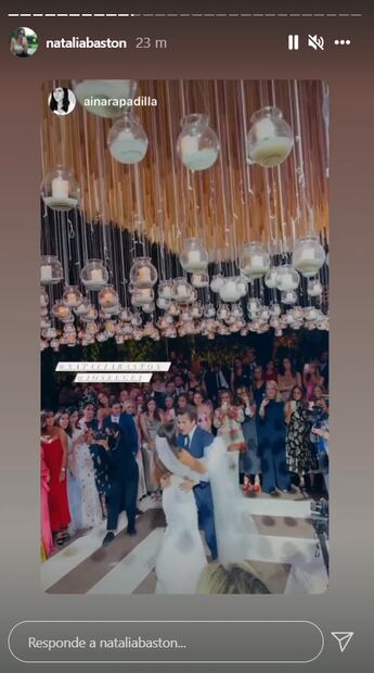 VIDEO: Pepe Bastón, muy bailador en la boda de su hija Natalia