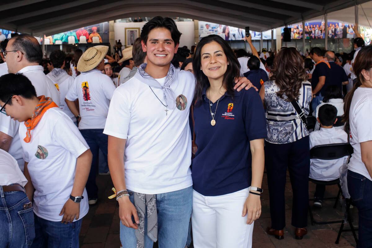 Patricio León y Mariana del Alto.  (Foto: Esteban Torreblanca)