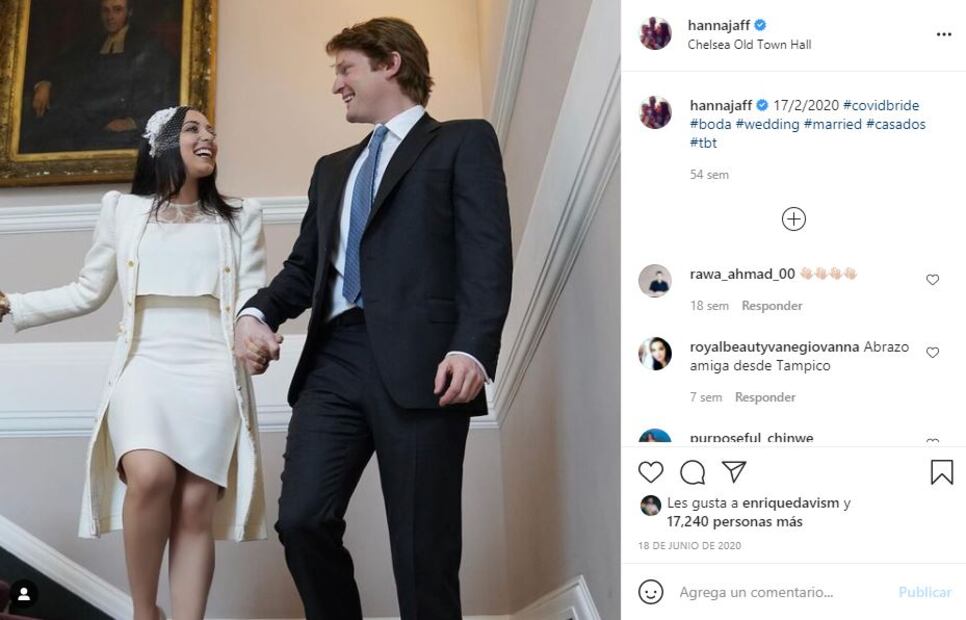Hanna Jaff se separa después de 18 meses de matrimonio con Harry Roper-Curzon