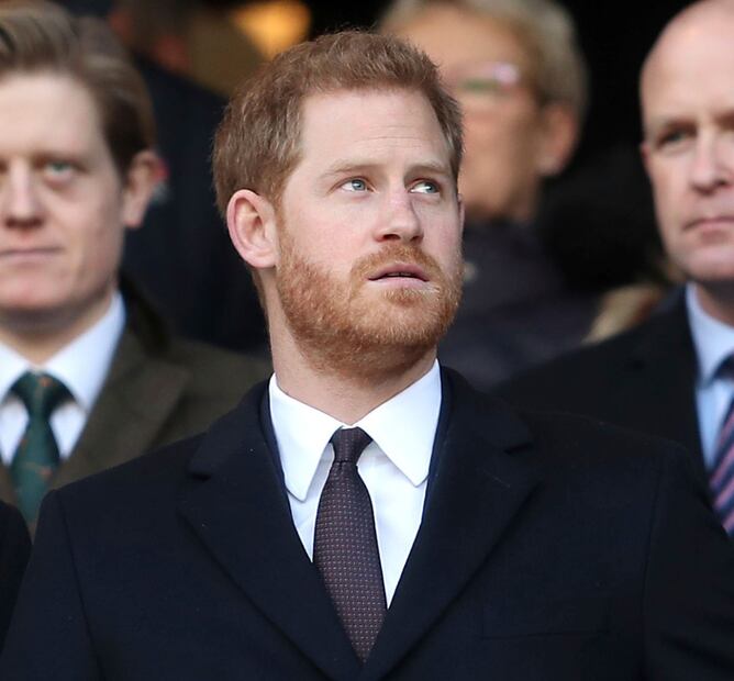 El príncipe Harry llega a Londres para la inauguración de la estatua de Diana de Gales