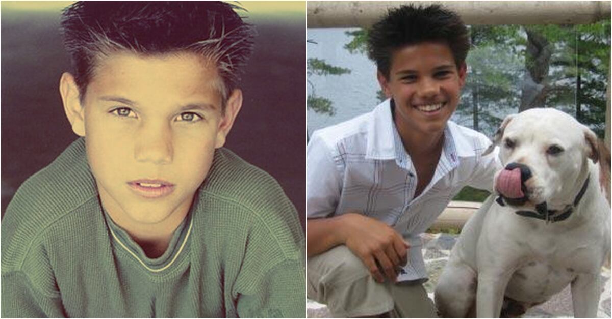 La evolución de Taylor Lautner