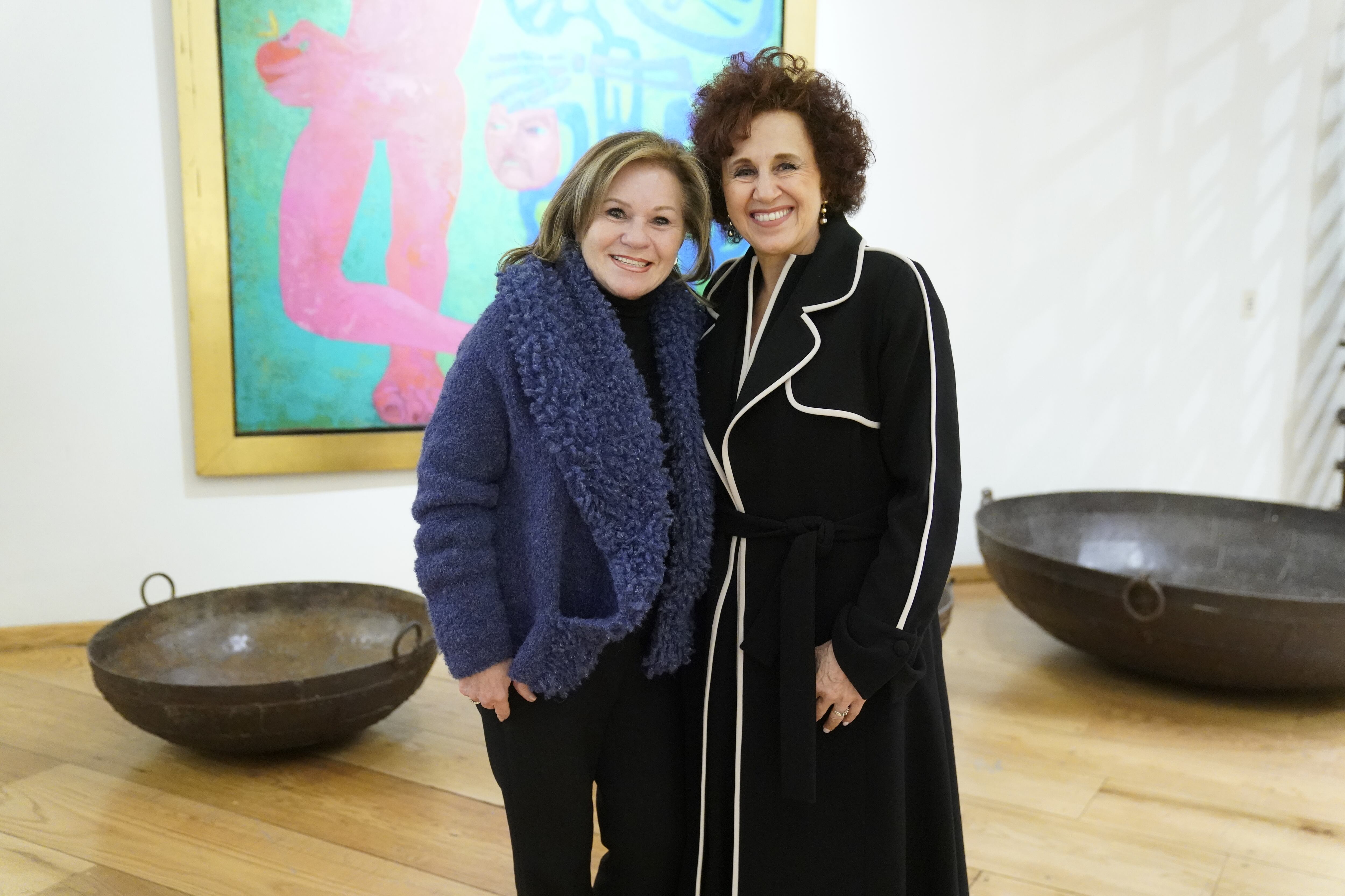 Clara Corona y Silvia Cherem. (Foto: Leonardo Gómez)