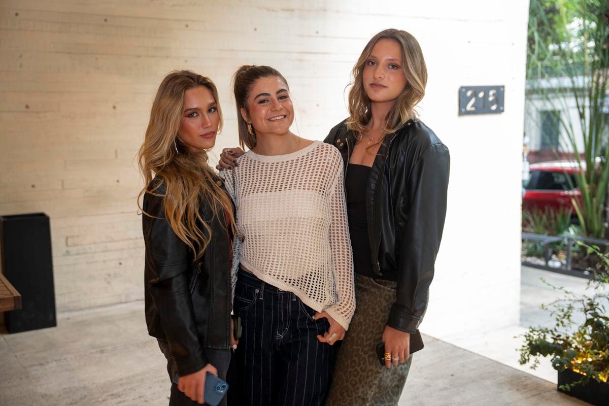 Regina Hernández, Katia Vasconcelos y Ana Sofía Ávalos. (Foto: Héptor Arjona)