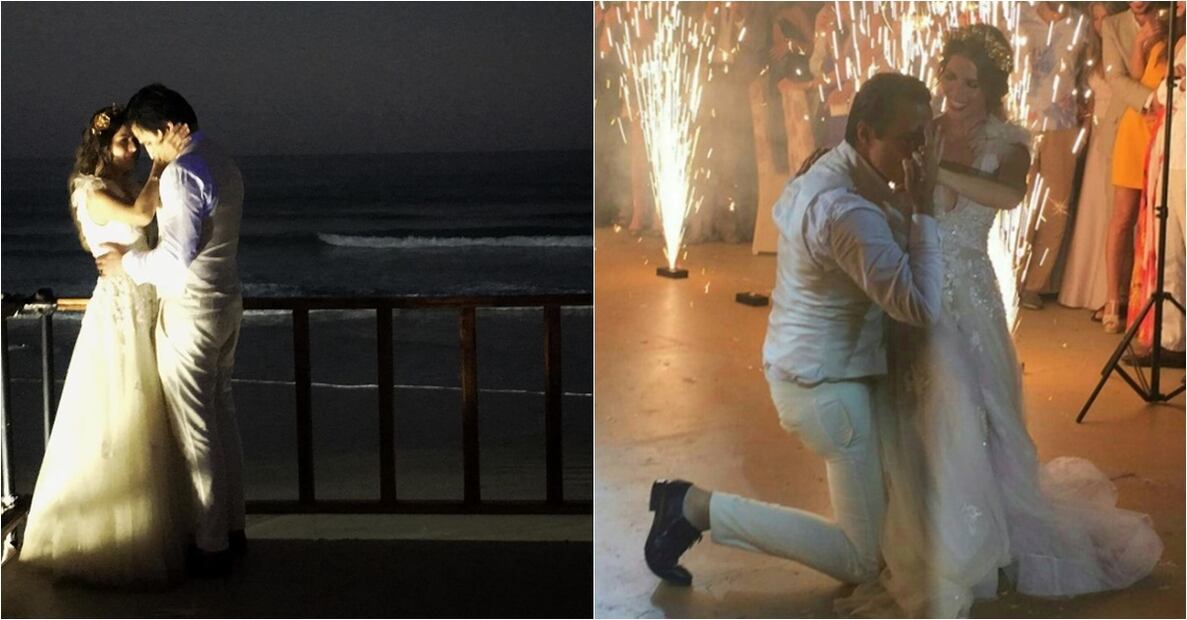 Todos los detalles de la boda de Claudia Álvarez y Billy Rovzar 