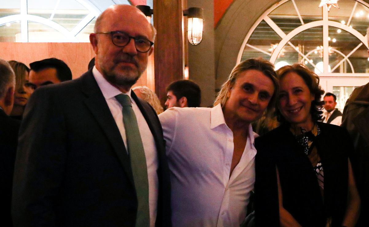 Nacho Cano en lanzamiento de cerveza española en México 