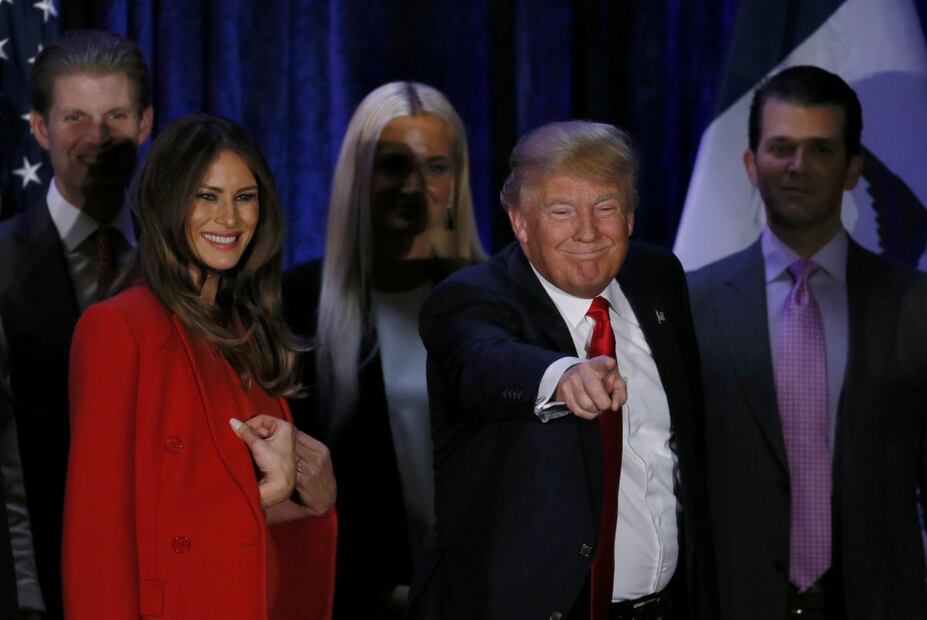 Ella es Melania Trump, la esposa del polémico magnate norteamericano