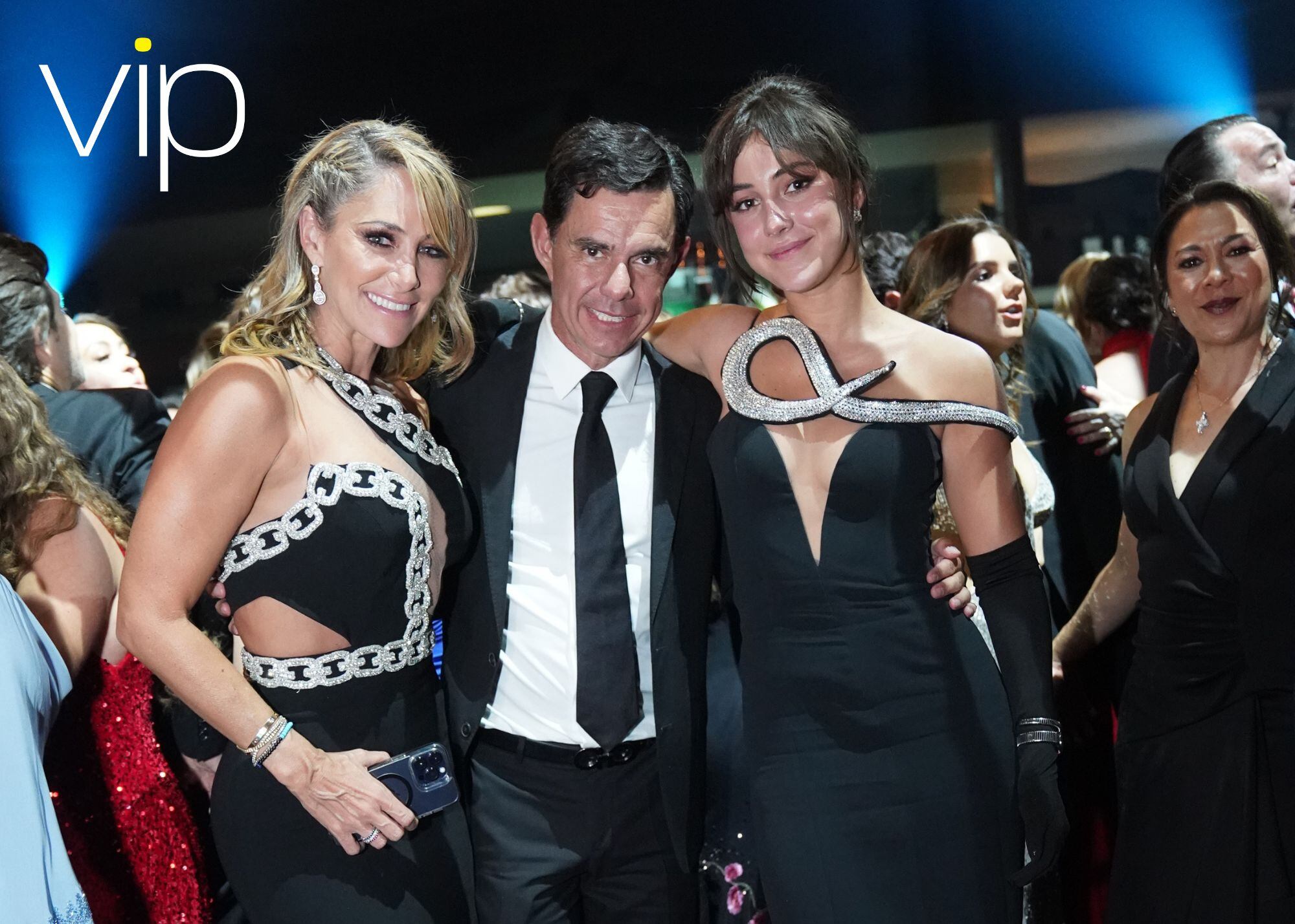 Inés Sainz, Héctor Rojano y María Inés Rojano. (Foto: Héptor Arjona)