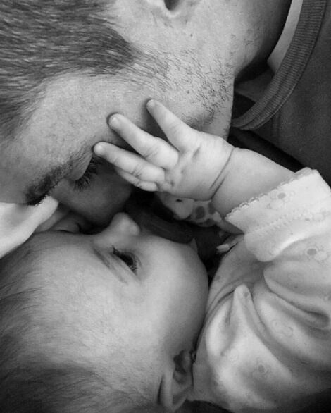 Las fotos más tiernas de Lúa Guerra Vega en su primer año