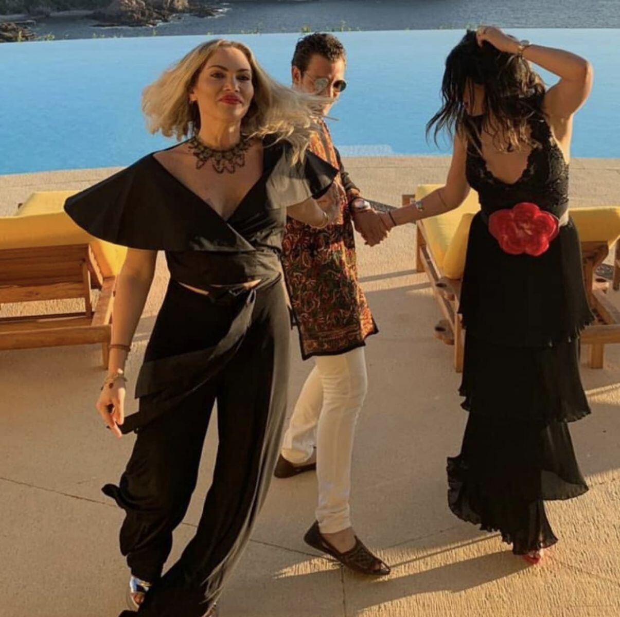 Jacky Bracamontes y Maky Soler en el cumpleaños de Ximena Peñuelas