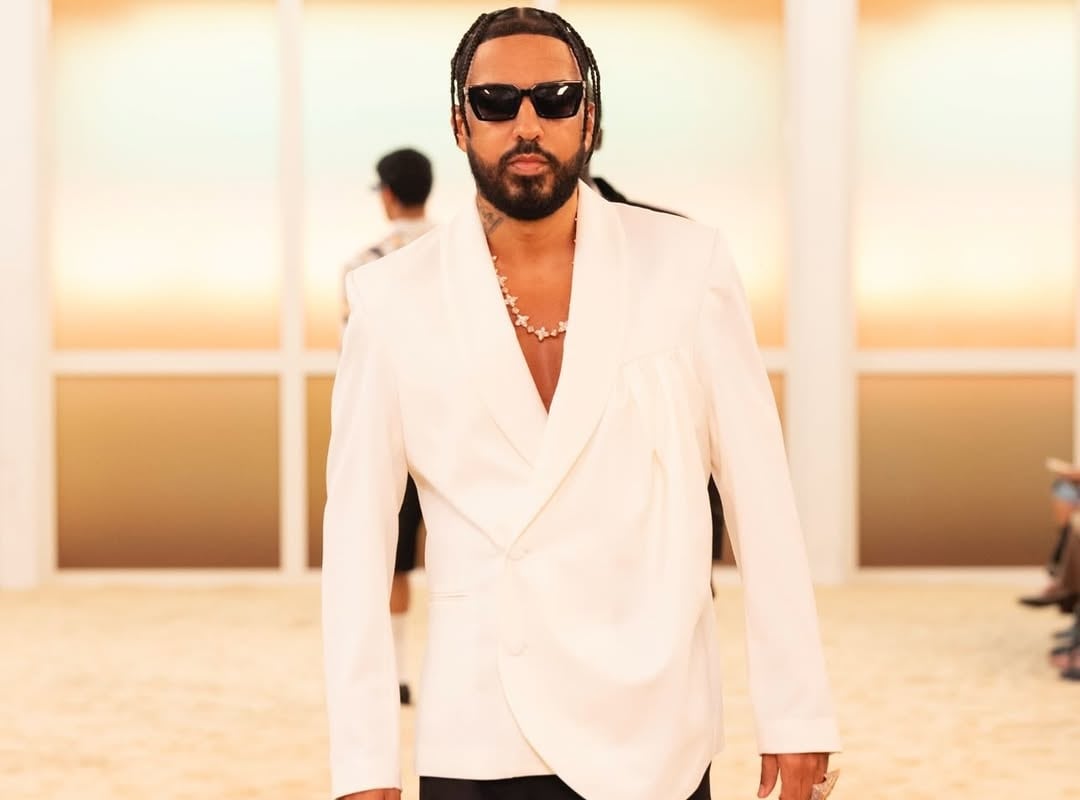 French Montana en la Fashion Week de París / Foto: Especial