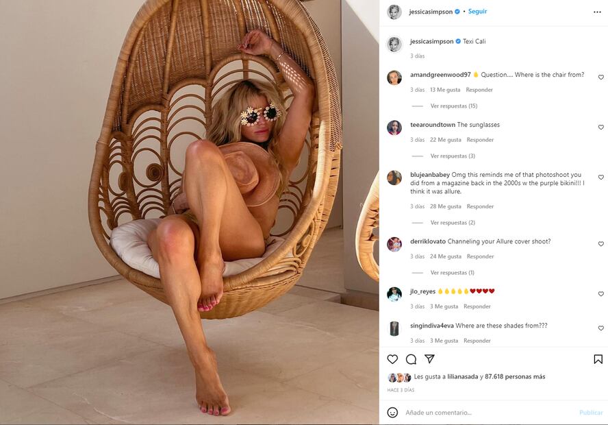 La sorprendente figura de Jessica Simpson tras perder 45 kilos