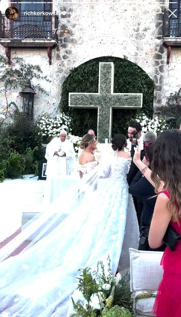 Boda Sofía Castro y Pablo Bernot / Foto: Instagram