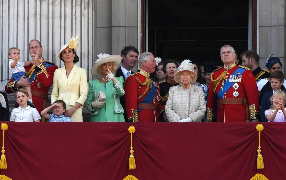 Las palabras que no mencionan en la familia de la reina Isabel II