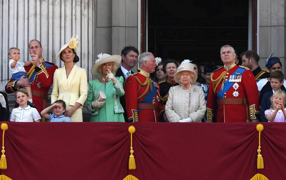 Las palabras que no mencionan en la familia de la reina Isabel II