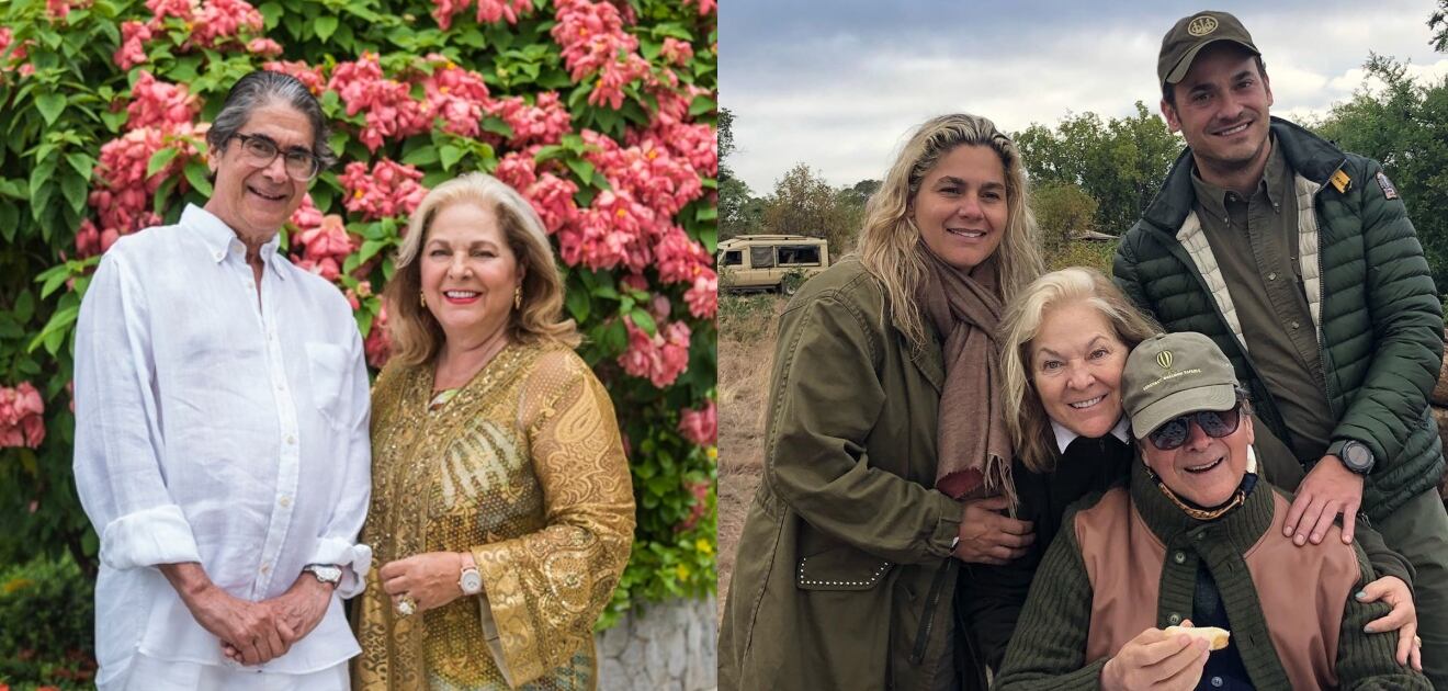 Liliana  Melo de Sada y Federico Sada, un espectacular viaje familiar por África
