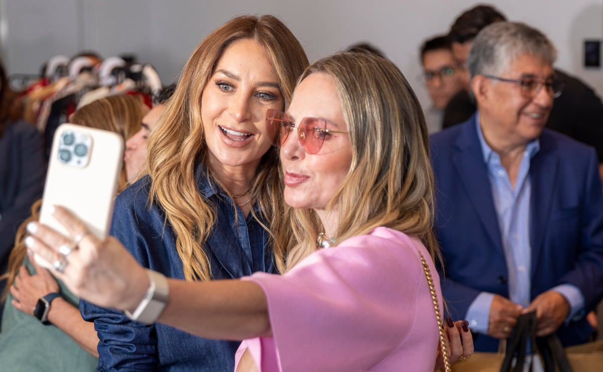 Geraldine Bazán y Erika Saba. (Foto: Leonardo Gómez)