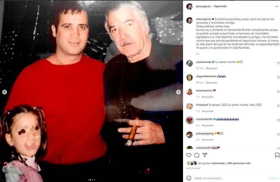 Bobby Slim recuerda con nostálgicas fotos al actor Enrique Rocha