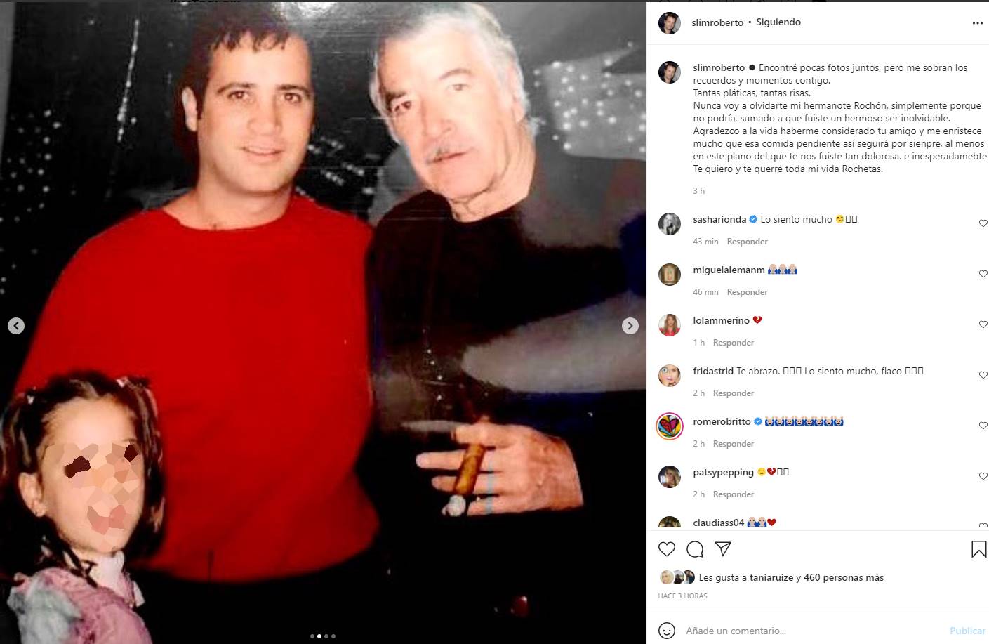 Bobby Slim recuerda con nostálgicas fotos al actor Enrique Rocha