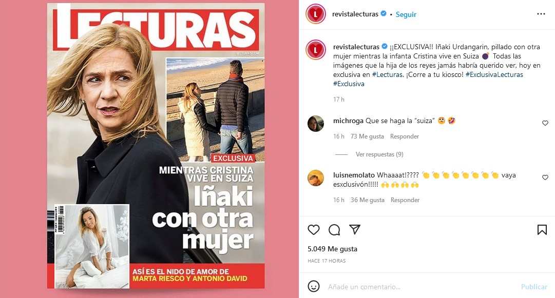 Iñaki Urdangarin, esposo de la infanta Cristina, es visto con otra mujer