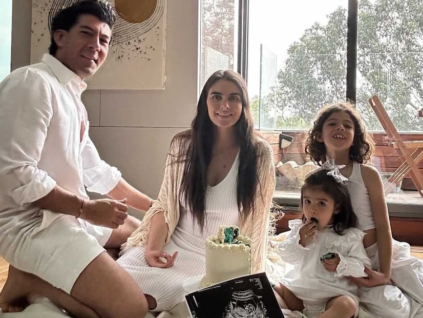 Manuel López San Martín y Celina Palomera anunciaron su segundo embarazo / Foto: Instagram @mlopezsanmartin_