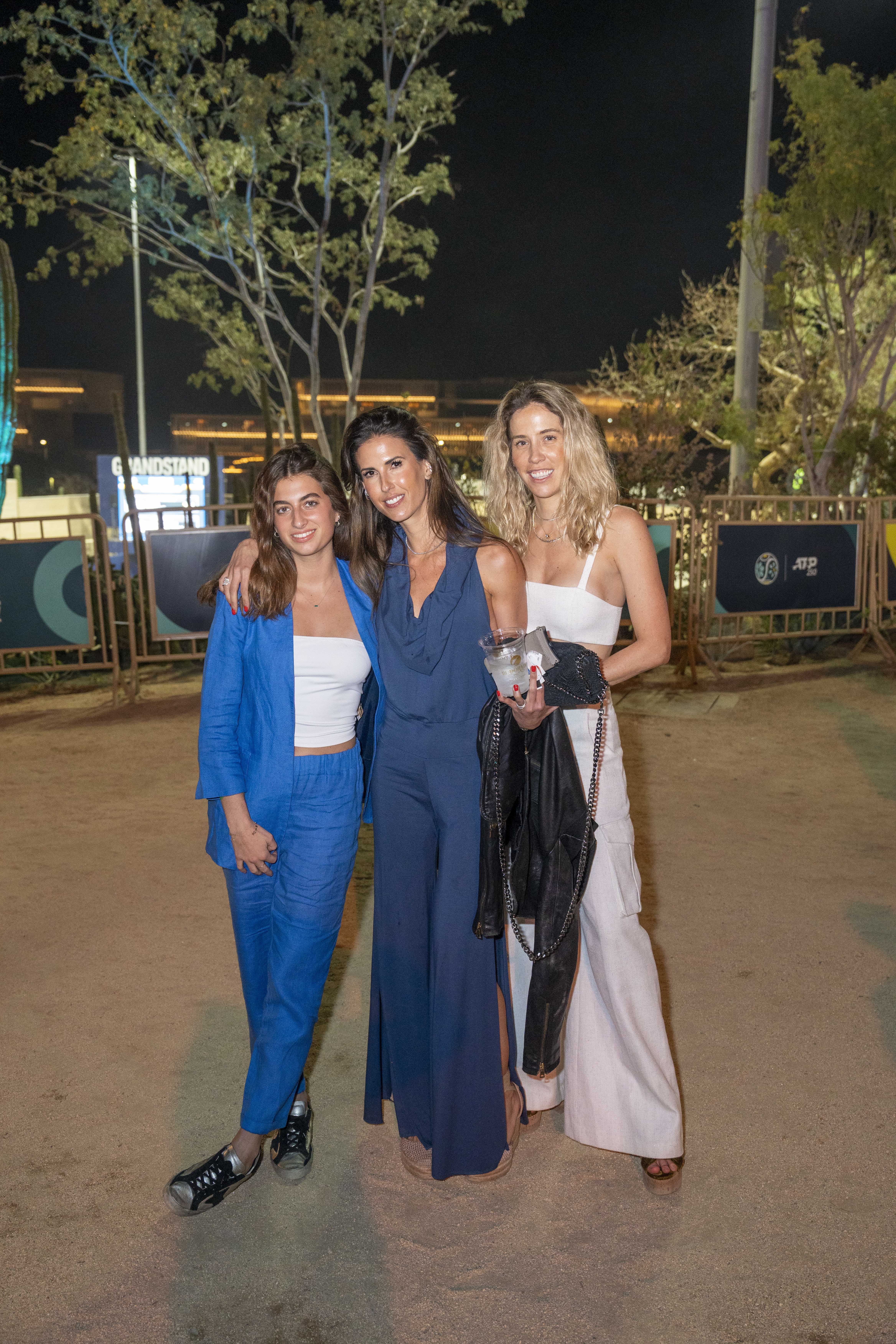 Camila Braun, Lucila Senderos y Priscila Suinaga. (Foto: Arturo Quintero)
