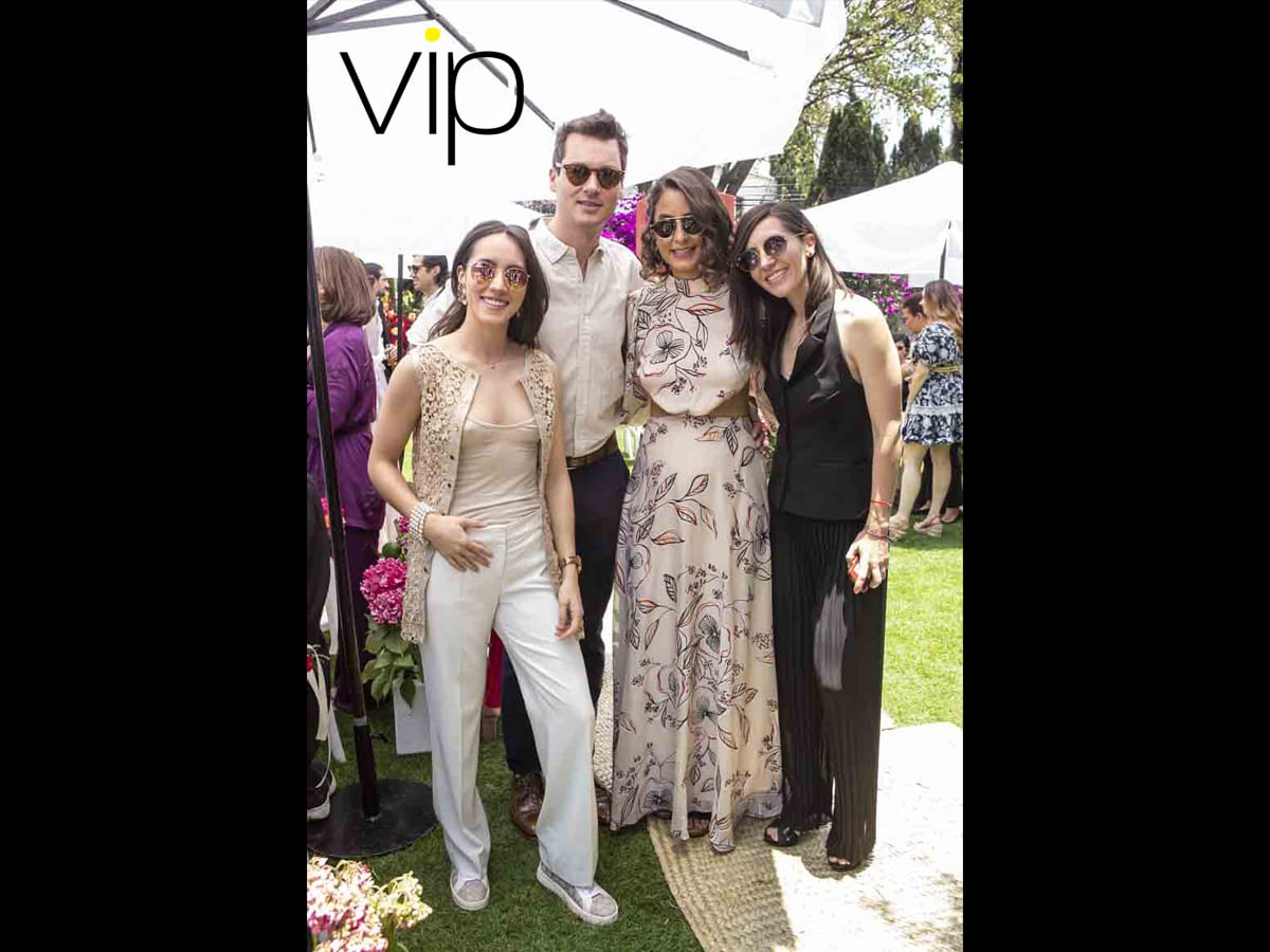 Angie Arrocan, Juanjo Giorgis, Cinthia Cortez y Mariana Palafox. (Fotos: Esteban Torreblanca)