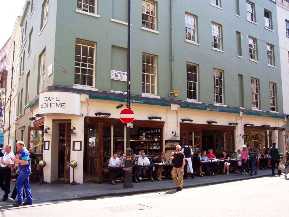 Cafe Boheme, en Londres. (Foto: Flickr)