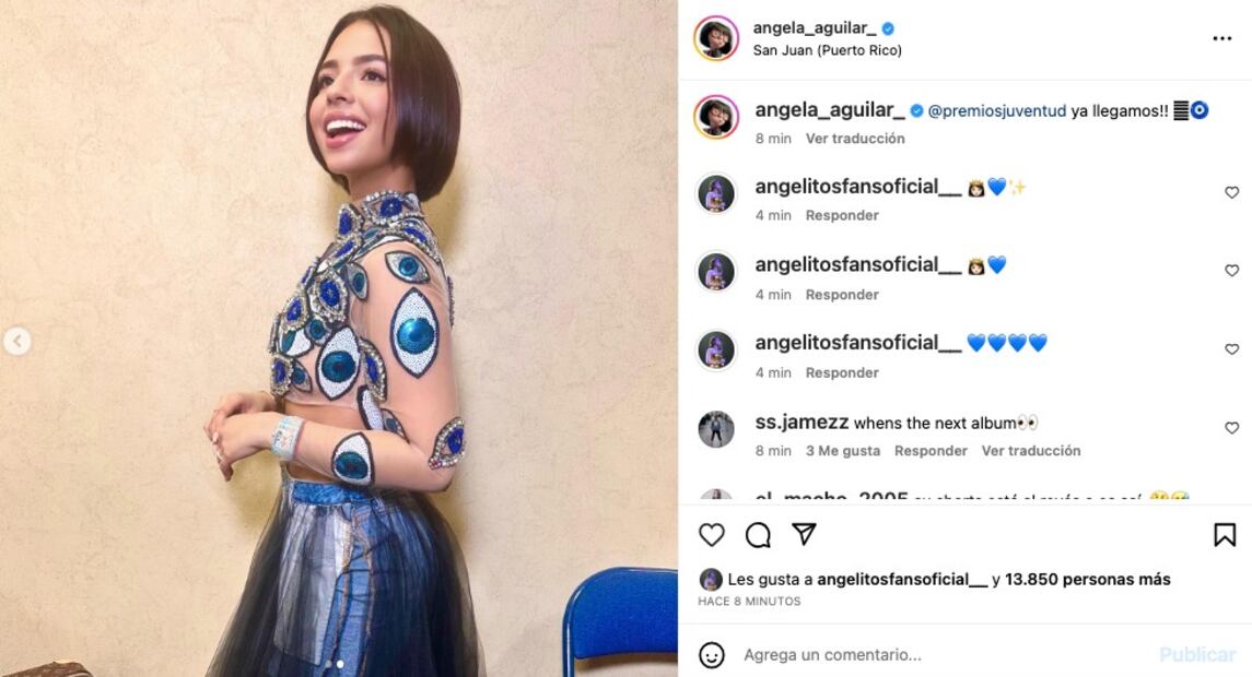 Instagram: @angela_aguilar