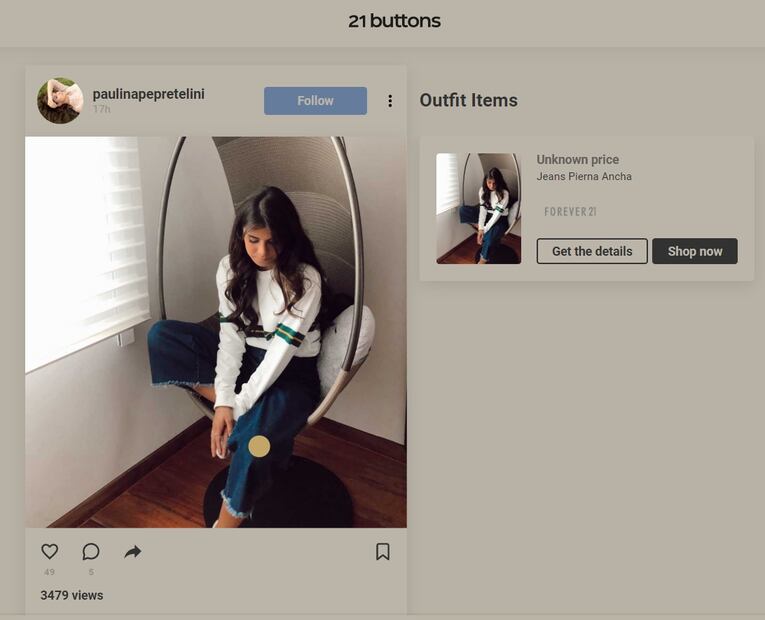 Paulina Peña se lanza como influencer de moda 