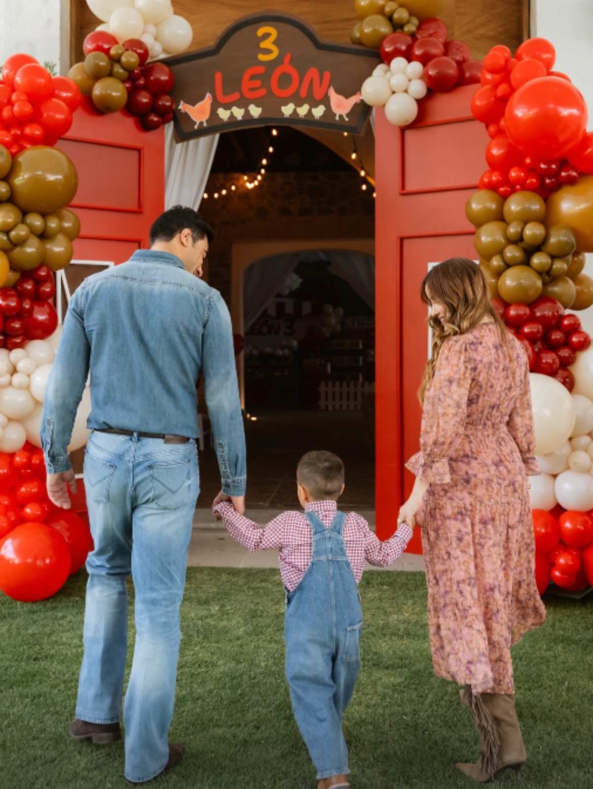 Así fueron los 3 años de León, hijo de Carlos Rivera y Cynthia Rodríguez (Foto: Instagram)