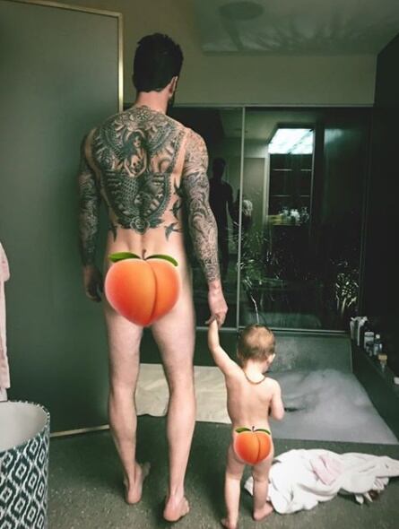 FOTO: Ella es Gio Grace, la segunda bebé de Adam Levine