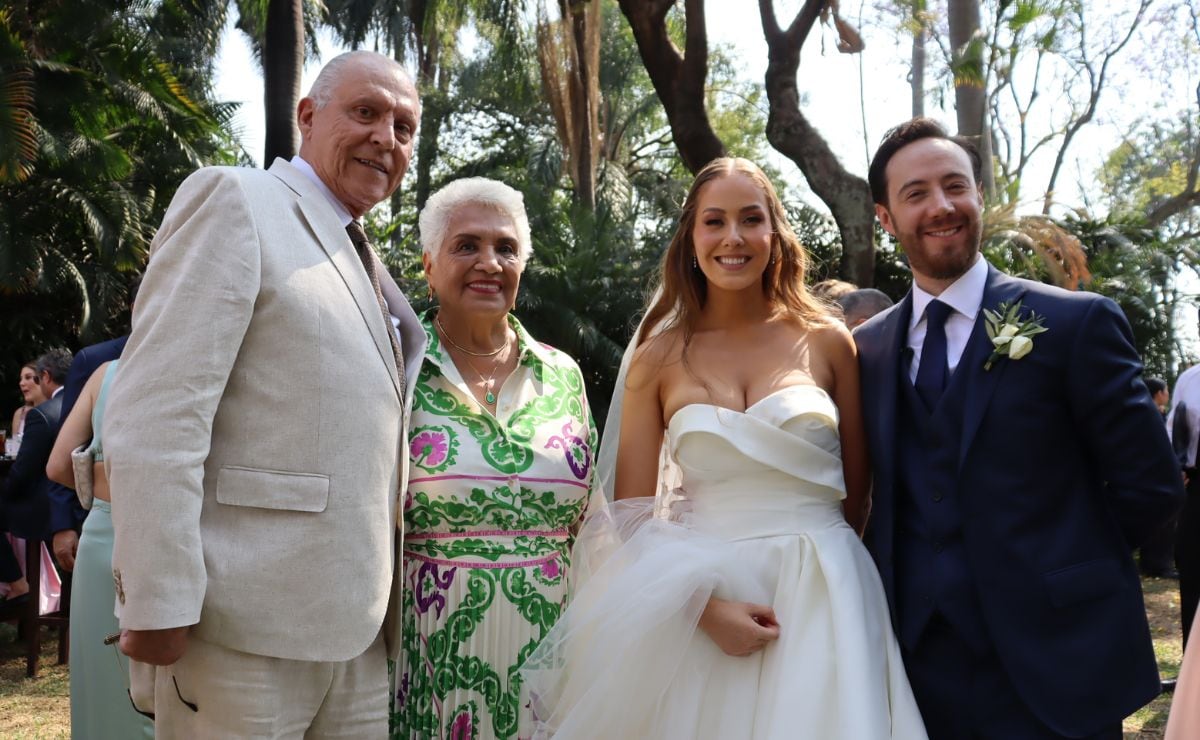 Salvador Cienfuegos, Bertha Gutiérrez, Mariana González Sojo y Jorge Alarcón Luque / Foto: Luis Flores