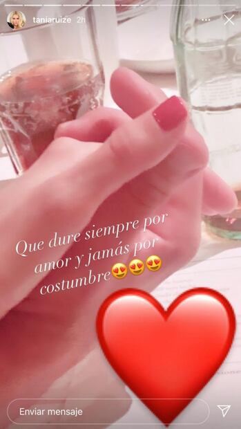 Tania Ruiz comparte foto con Enrique Peña Nieto y reafirman su amor