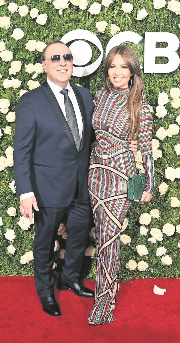 Thalía revela su baby bump 8 años después en el cumpleaños de su hijo Matthew