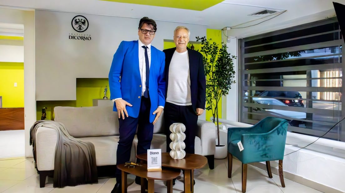 Rodrigo Basilicati y Patrizio Baroni. (Foto: Especial)