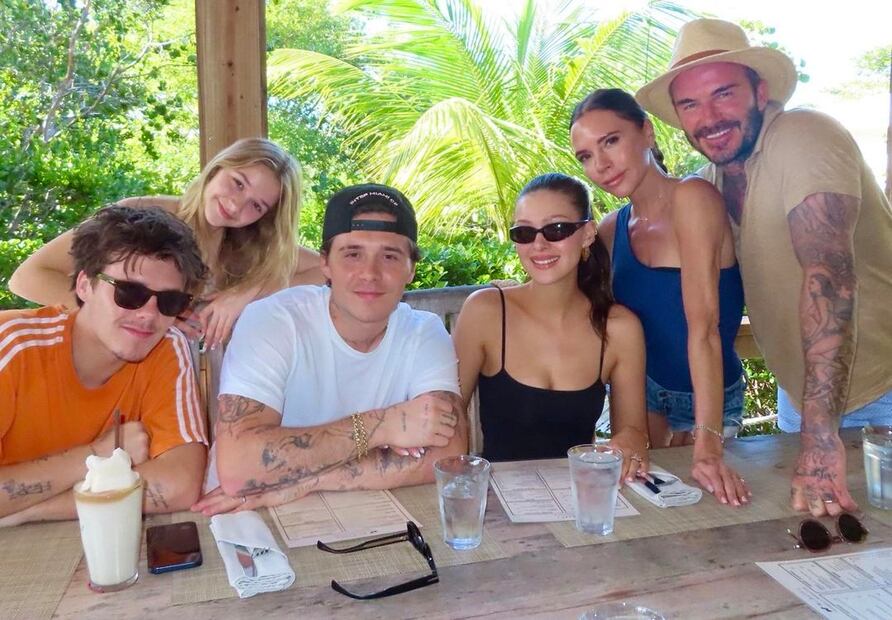 La familia Beckham / Foto: Instagram
