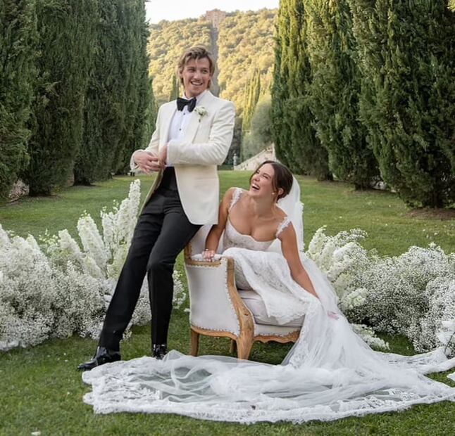 La boda de Millie Bobby Brown y Jake Bongiovi / Foto: Instagram