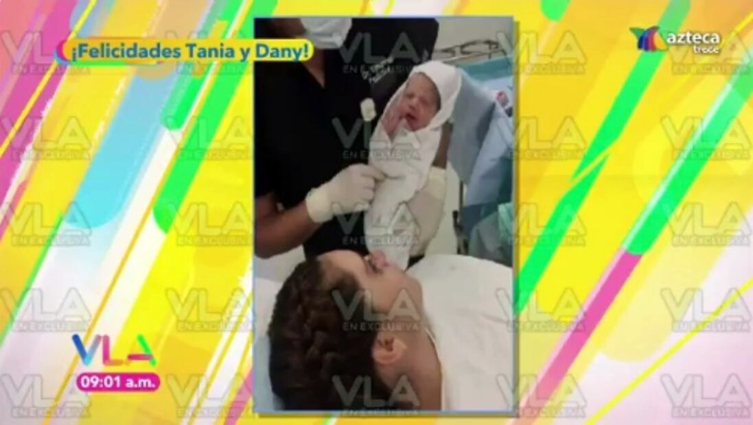 Las primeras fotografías de Patricio, el hijo de Tania Rincón y Daniel Pérez