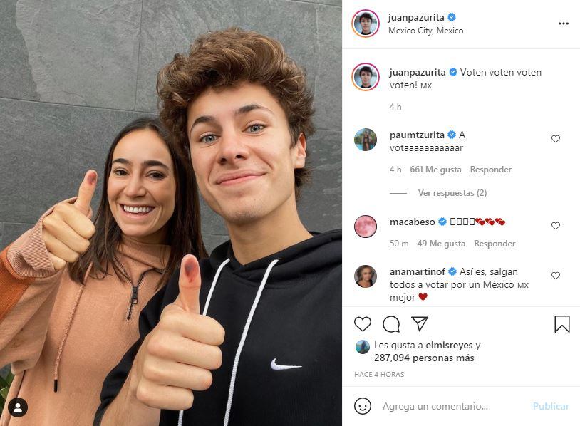Así votaron Paulina Peña, Ludwika Paleta y más personalidades este domingo de elecciones