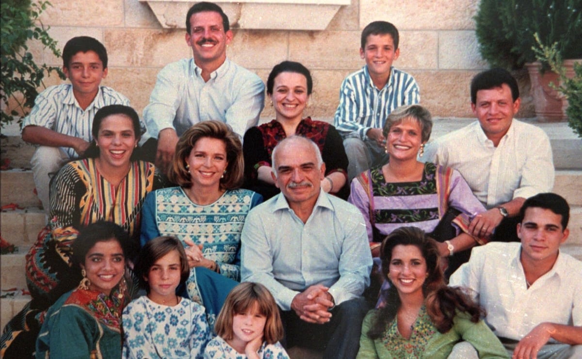 La complicada familia real de Jordania