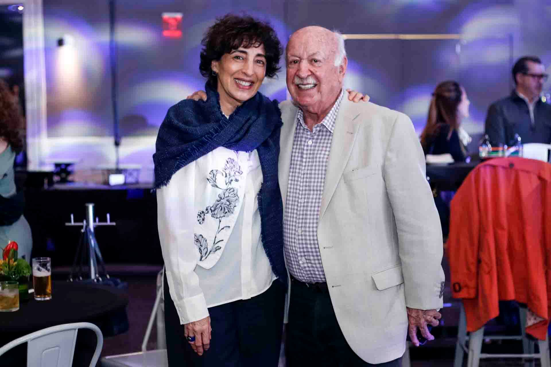 Patricia Agraz y Bruno Newman. (Foto: Esteban Torreblanca)