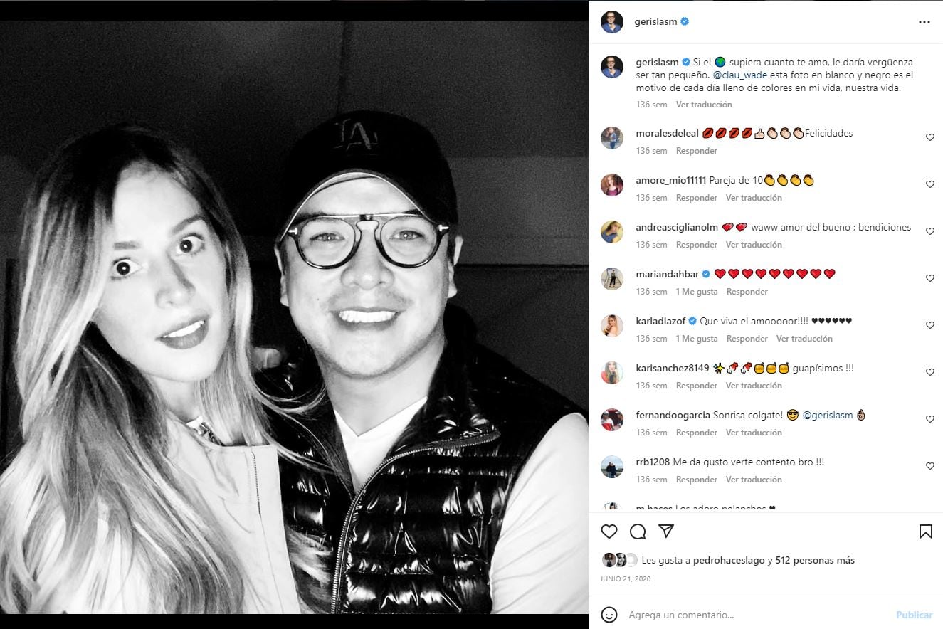 Claudia Wade dedica sensibles palabras de despedida a Gerardo Islas y comparte imagen conmovedora