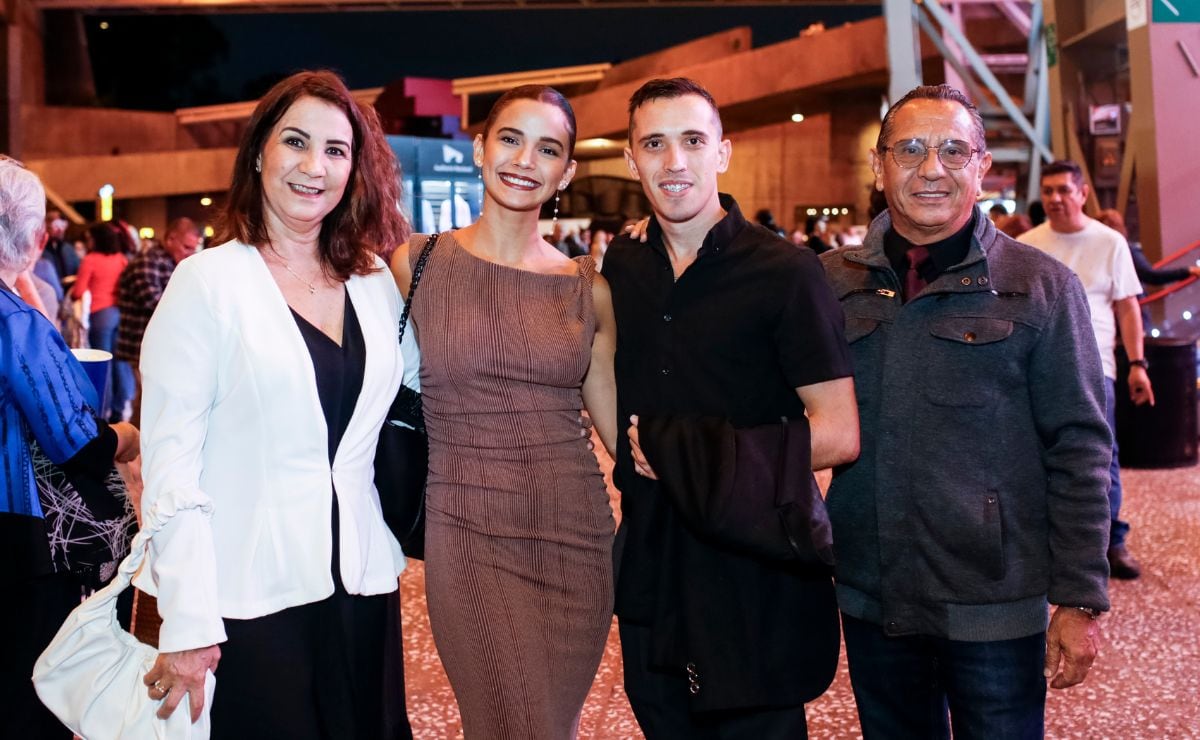 Aniuska Torres, Aniuska Camacho, Vladimir Piedra y Mario Camacho / Foto: Esteban Torreblanca