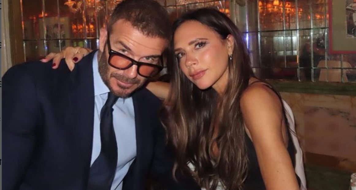 David y Victoria Beckham / Foto: Instagram 